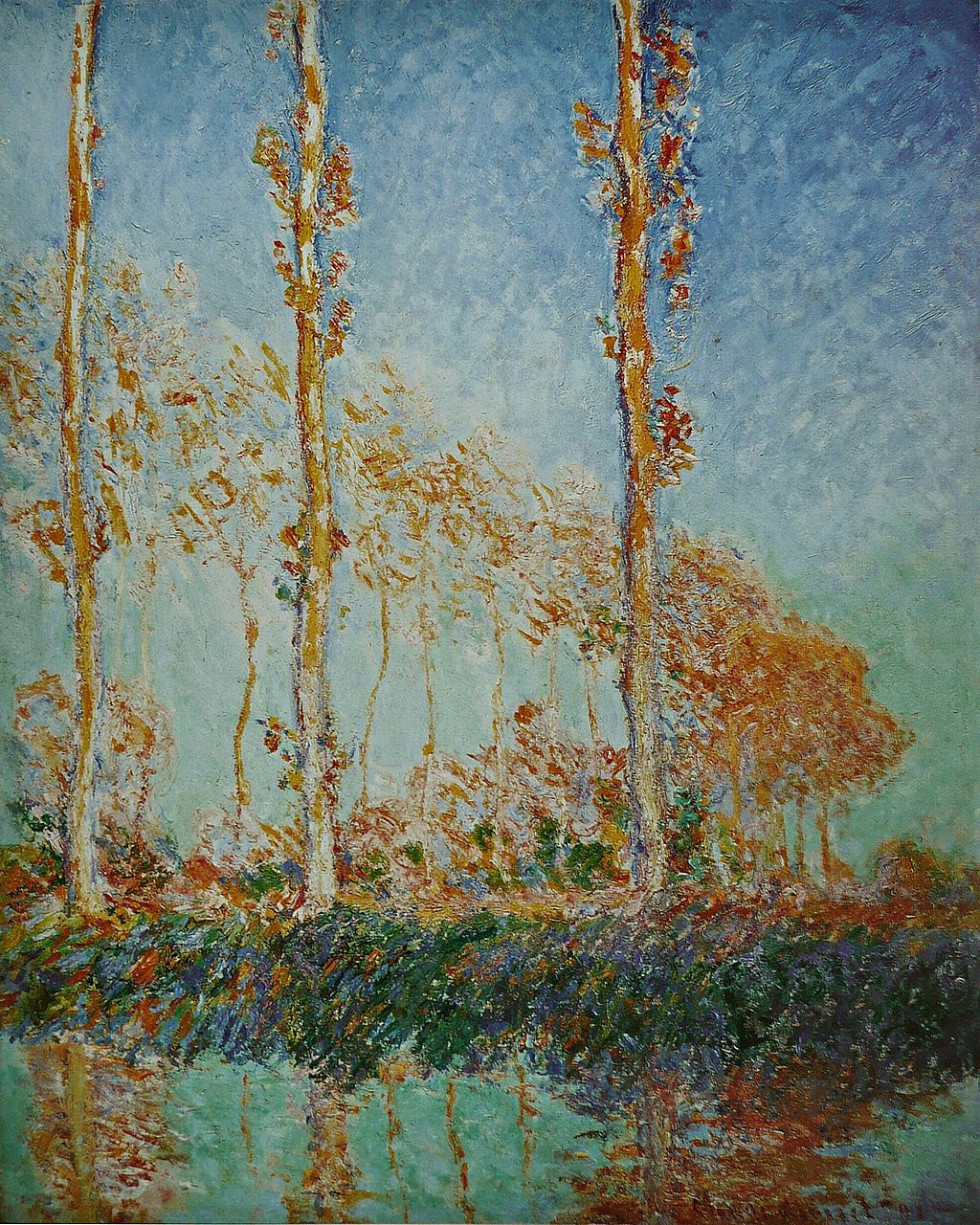 Monet Claude Poplars 1891 cat26